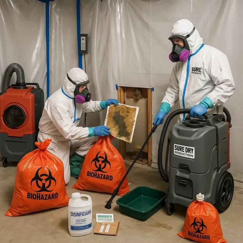 Contaminated Water Handling Protocols process in Bridgeville, PA