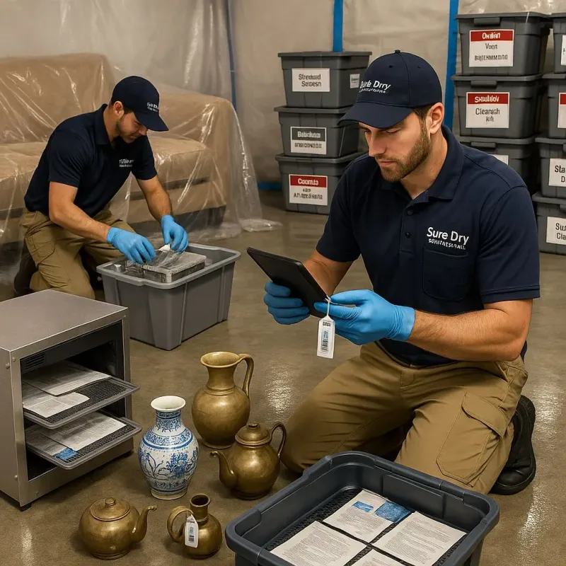 Content Protection and Restoration process in Bridgeville, PA
